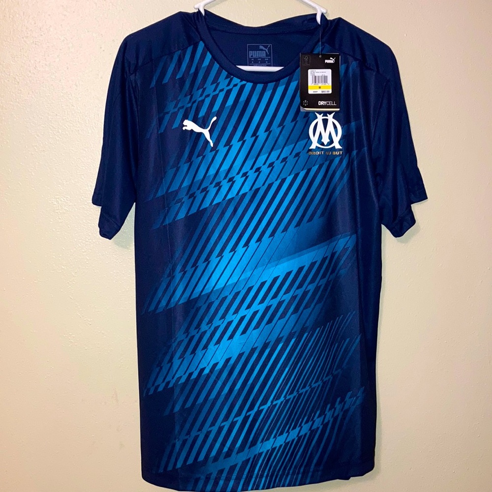 Puma Olympic Marseille Stadium Soccer Jersey